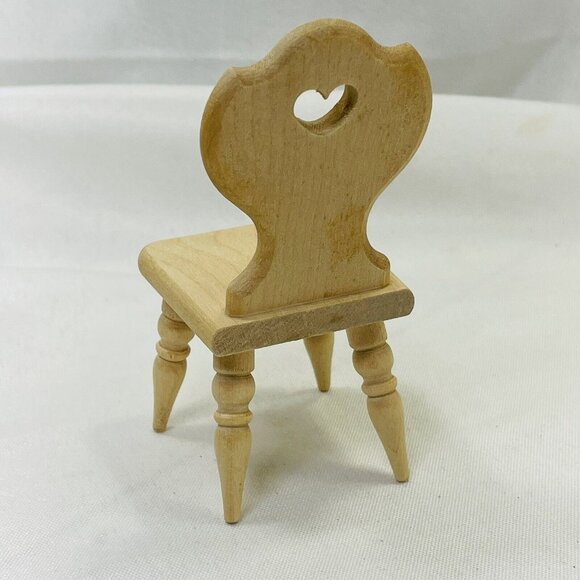 Bodo Hennig Dollhouse Stuhl Kitchen Chair 227 Kuchenstul Germany Miniature W Box - Picture 4 of 10
